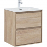 Тумба под раковину Aquanet Милан 60 336382 подвесная Дуб светлый, купить, цена, заказать, магазин, доставка, скидка, промокод, купить, цена, заказать, магазин, доставка, скидка, промокод
