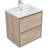 Тумба под раковину Aquanet Милан 60 336382 подвесная Дуб светлый, купить, цена, заказать, магазин, доставка, скидка, промокод, купить, цена, заказать, магазин, доставка, скидка, промокод
