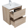 Тумба под раковину Aquanet Милан 60 336382 подвесная Дуб светлый, купить, цена, заказать, магазин, доставка, скидка, промокод, купить, цена, заказать, магазин, доставка, скидка, промокод