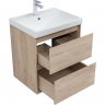Тумба под раковину Aquanet Милан 60 336382 подвесная Дуб светлый, купить, цена, заказать, магазин, доставка, скидка, промокод, купить, цена, заказать, магазин, доставка, скидка, промокод