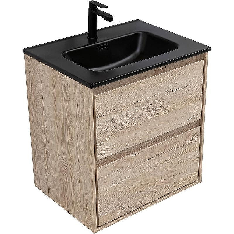 Тумба под раковину Aquanet Милан 60 336382 подвесная Дуб светлый, купить, цена, заказать, магазин, доставка, скидка, промокод, купить, цена, заказать, магазин, доставка, скидка, промокод