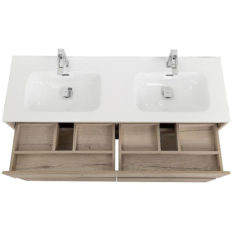 Тумба под раковину BelBagno Kraft 140 KRAFT-1400-4C-SO-2-RGB подвесная Rovere Galifax Bianco, купить, цена, заказать, магазин, доставка, скидка, промокод, купить, цена, заказать, магазин, доставка, скидка, промокод