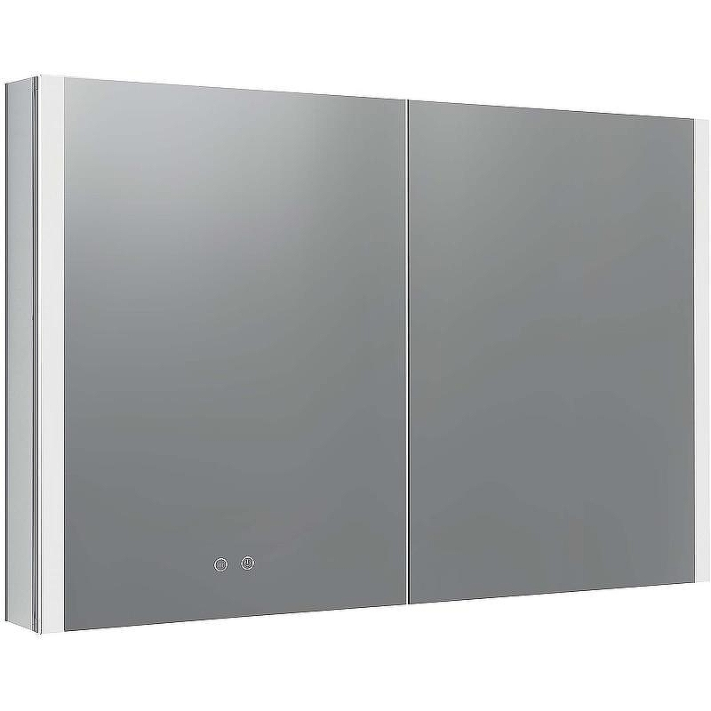 Зеркальный шкаф Aquatek 100 AQ7109-MLC с подсветкой Хром, купить, цена, заказать, магазин, доставка, скидка, промокод, купить, цена, заказать, магазин, доставка, скидка, промокод