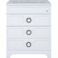 Тумба с раковиной Misty Лейла 100 УТ000011636 Белая, купить, цена, заказать, магазин, доставка, скидка, промокод, купить, цена, заказать, магазин, доставка, скидка, промокод