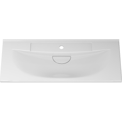 Тумба с раковиной Misty Лейла 100 УТ000011636 Белая