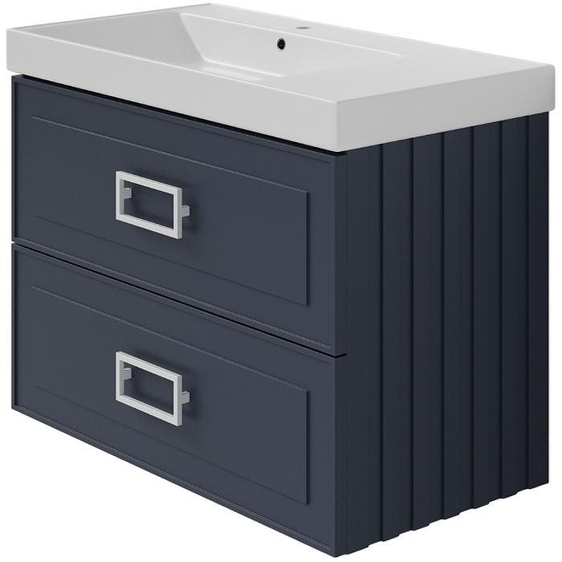 Тумба под раковину La Fenice Cubo Twin 90 FNC-01-CUB-BG-90-2 подвесная Синяя матовая, купить, цена, заказать, магазин, доставка, скидка, промокод, купить, цена, заказать, магазин, доставка, скидка, промокод