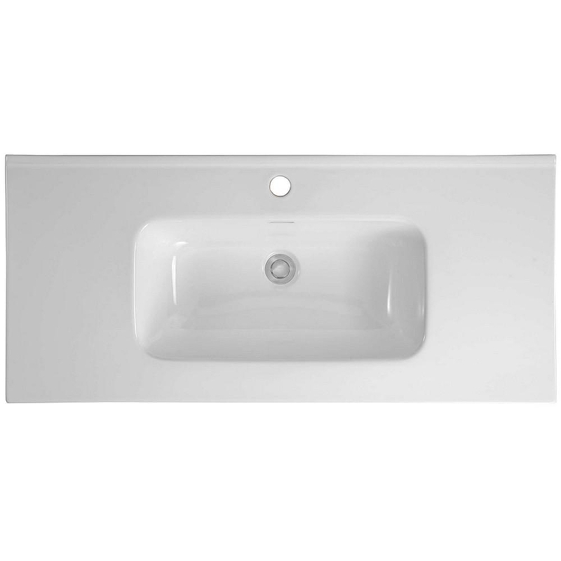 Тумба с раковиной Aquatek Вега 100 AQ77100-MW подвесная Белая матовая, купить, цена, заказать, магазин, доставка, скидка, промокод, купить, цена, заказать, магазин, доставка, скидка, промокод