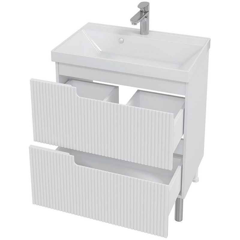 Тумба под раковину СанТа Альтаир 70 700498 Белый глянец, купить, цена, заказать, магазин, доставка, скидка, промокод, купить, цена, заказать, магазин, доставка, скидка, промокод