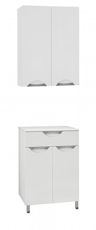 Подвесной шкаф Style Line Жасмин 60 ЛС-00000334 цвет Белый, купить, цена, заказать, магазин, доставка, скидка, промокод, купить, цена, заказать, магазин, доставка, скидка, промокод