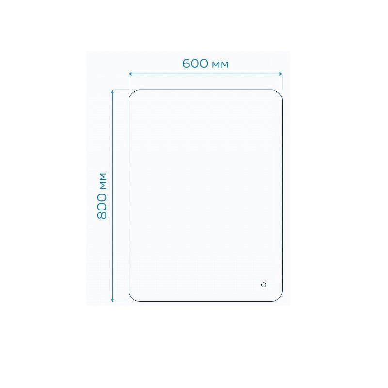 Зеркало Maretti Florenza 60 FL146080P16EL с подсветкой с сенсорным выключателем и диммером, купить, цена, заказать, магазин, доставка, скидка, промокод, купить, цена, заказать, магазин, доставка, скидка, промокод