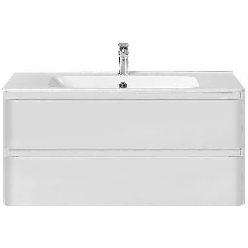 Тумба под раковину Vincea Vico 100 VMC-2V100GW подвесная G.White, купить, цена, заказать, магазин, доставка, скидка, промокод, купить, цена, заказать, магазин, доставка, скидка, промокод