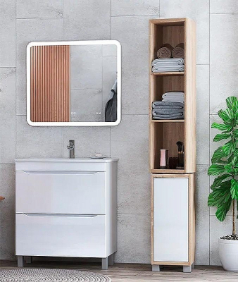 Тумба под раковину Vigo Grani 75 tn.GRI.OSK.75.2Y Белый