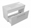 Тумба с раковиной Эстет Elin 80 ФР-00003349 подвесная Белая, купить, цена, заказать, магазин, доставка, скидка, промокод, купить, цена, заказать, магазин, доставка, скидка, промокод