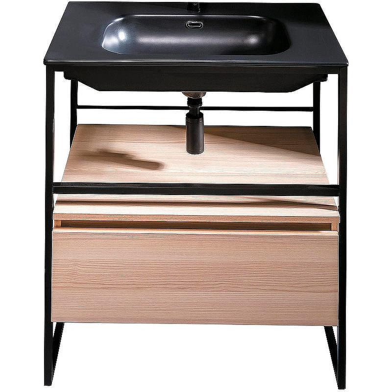 Консоль под раковину Boheme Armadi Art Loft 80 893-080 Черная, купить, цена, заказать, магазин, доставка, скидка, промокод, купить, цена, заказать, магазин, доставка, скидка, промокод