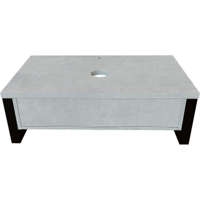 Тумба под раковину 1MarKa Grunge Loft 70П Ц0000015938 подвесная Бетон светлый