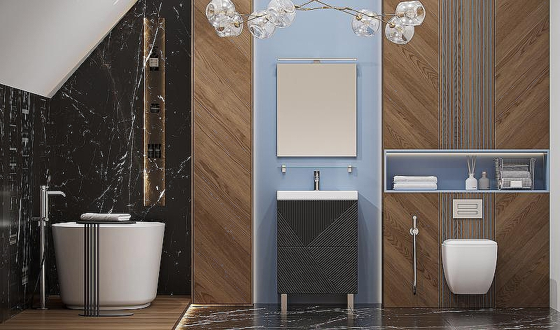 Тумба под раковину Velvex Edge 60 tn.EDG.9696.60.2Y Графит, купить, цена, заказать, магазин, доставка, скидка, промокод, купить, цена, заказать, магазин, доставка, скидка, промокод