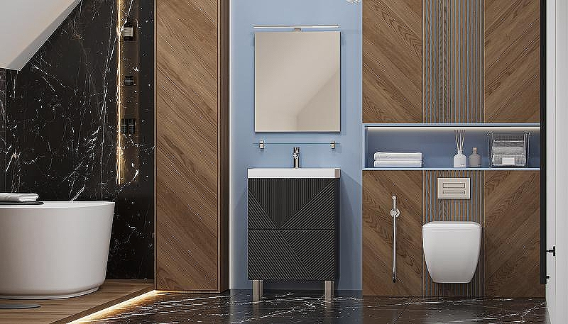 Тумба под раковину Velvex Edge 60 tn.EDG.9696.60.2Y Графит, купить, цена, заказать, магазин, доставка, скидка, промокод, купить, цена, заказать, магазин, доставка, скидка, промокод