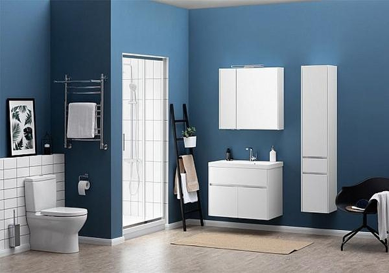 Шкаф пенал Aquanet Латина 35 R179606 подвесной Белый, купить, цена, заказать, магазин, доставка, скидка, промокод, купить, цена, заказать, магазин, доставка, скидка, промокод