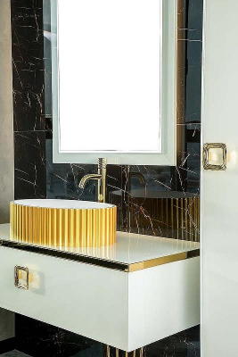 Зеркало Boheme Armadi Art Lucido 70 567-W с подсветкой Жемчужное Белое