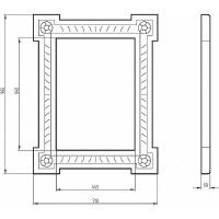 Зеркало Migliore CDB 70 26710 Слоновая кость Золото, купить, цена, заказать, магазин, доставка, скидка, промокод, купить, цена, заказать, магазин, доставка, скидка, промокод