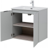Тумба под раковину Aquanet Алвита New 70 303903 подвесная Серая матовая, купить, цена, заказать, магазин, доставка, скидка, промокод, купить, цена, заказать, магазин, доставка, скидка, промокод