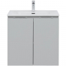 Тумба под раковину Aquanet Алвита New 70 303903 подвесная Серая матовая, купить, цена, заказать, магазин, доставка, скидка, промокод, купить, цена, заказать, магазин, доставка, скидка, промокод