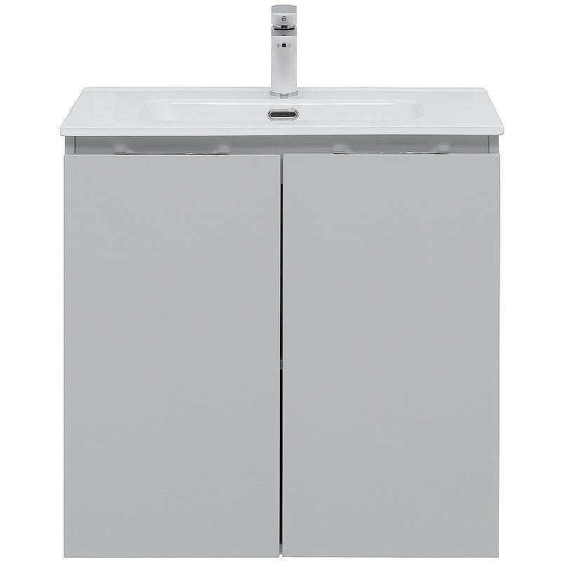 Тумба под раковину Aquanet Алвита New 70 303903 подвесная Серая матовая, купить, цена, заказать, магазин, доставка, скидка, промокод, купить, цена, заказать, магазин, доставка, скидка, промокод
