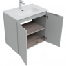 Тумба под раковину Aquanet Алвита New 70 303903 подвесная Серая матовая, купить, цена, заказать, магазин, доставка, скидка, промокод, купить, цена, заказать, магазин, доставка, скидка, промокод