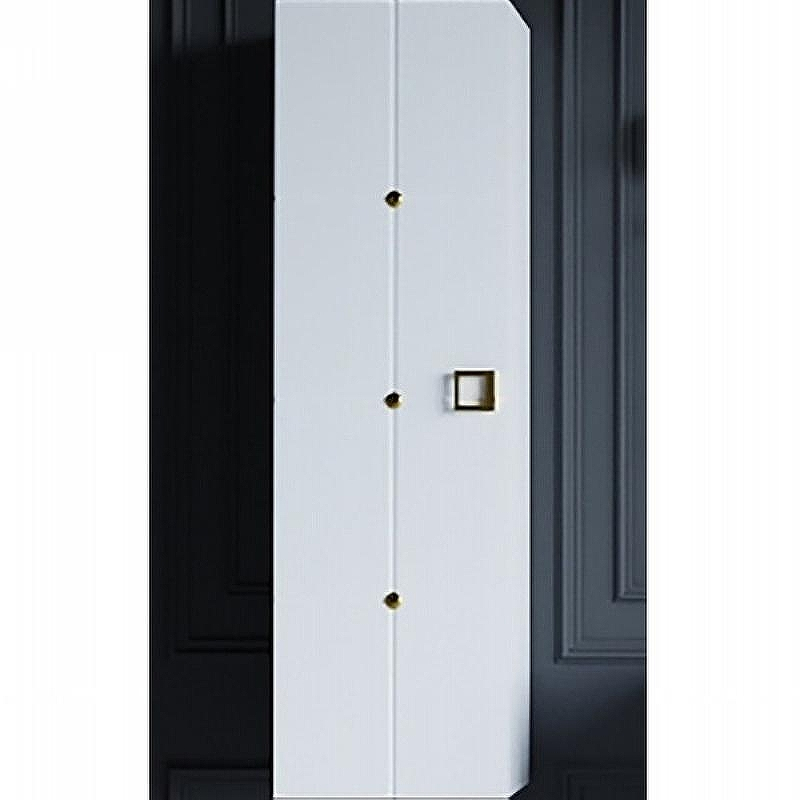 Шкаф пенал Boheme Armadi Art Vallessi Avantgarde Piazza 35 844-WG подвесной Белый Золото, купить, цена, заказать, магазин, доставка, скидка, промокод, купить, цена, заказать, магазин, доставка, скидка, промокод