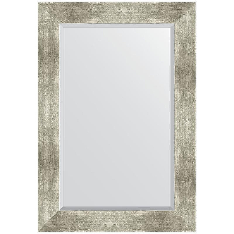 Зеркало Evoform Exclusive 96х66 BY 1180 с фацетом в багетной раме - Алюминий 90, купить, цена, заказать, магазин, доставка, скидка, промокод, купить, цена, заказать, магазин, доставка, скидка, промокод