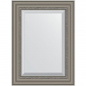 Зеркало Evoform Exclusive 76х56 BY 1227 с фацетом в багетной раме - Римское серебро 88, купить, цена, заказать, магазин, доставка, скидка, промокод, купить, цена, заказать, магазин, доставка, скидка, промокод