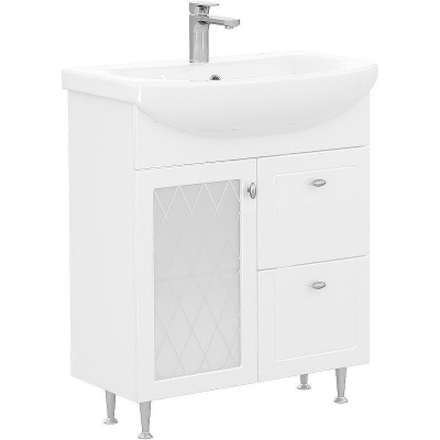 Тумба под раковину Volna Milena 70.1D.2Y tnMILENA70.1D.2Y-01 Белая