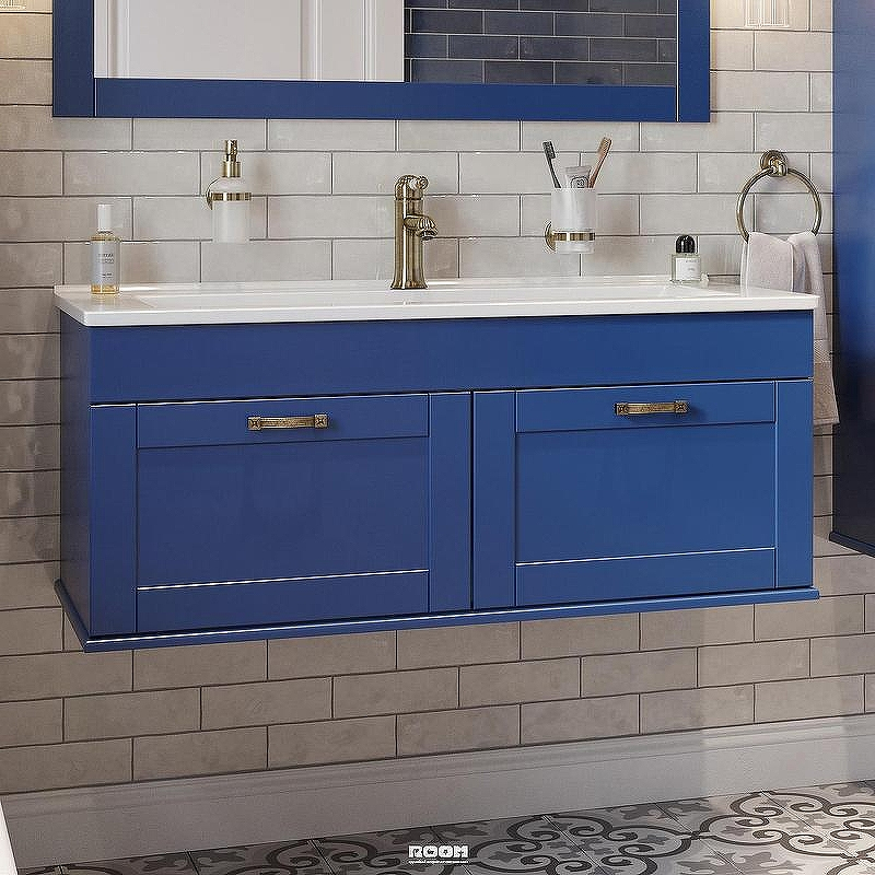 Тумба под раковину Sanflor Ванесса 105 С0002144 подвесная Индиго, купить, цена, заказать, магазин, доставка, скидка, промокод, купить, цена, заказать, магазин, доставка, скидка, промокод