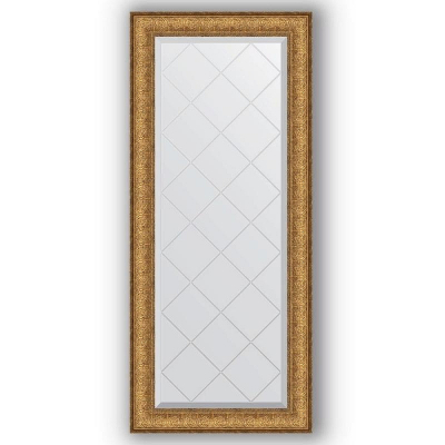 Зеркало Evoform Exclusive-G 123х54 Медный эльдорадо