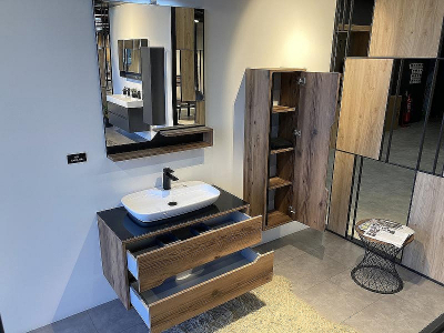 Шкаф пенал Orka Galia 40 3000856 подвесной Lidya