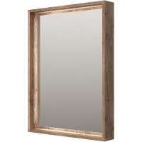 Зеркало Brevita Dallas 60 DAL-02060-074 с подсветкой Дуб Галифакс олово с сенсорным выключателем, купить, цена, заказать, магазин, доставка, скидка, промокод, купить, цена, заказать, магазин, доставка, скидка, промокод