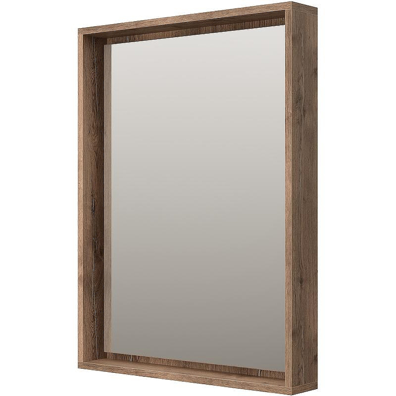 Зеркало Brevita Dallas 60 DAL-02060-074 с подсветкой Дуб Галифакс олово с сенсорным выключателем, купить, цена, заказать, магазин, доставка, скидка, промокод, купить, цена, заказать, магазин, доставка, скидка, промокод