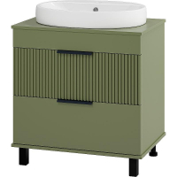 Тумба с раковиной Brevita Enfida 70 УТ000022839 Зеленая матовая, купить, цена, заказать, магазин, доставка, скидка, промокод, купить, цена, заказать, магазин, доставка, скидка, промокод