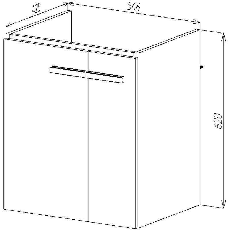 Тумба под раковину VIANT Мюнхен 60 VMUN60COBEL-T2STP подвесная Белая матовая, купить, цена, заказать, магазин, доставка, скидка, промокод, купить, цена, заказать, магазин, доставка, скидка, промокод
