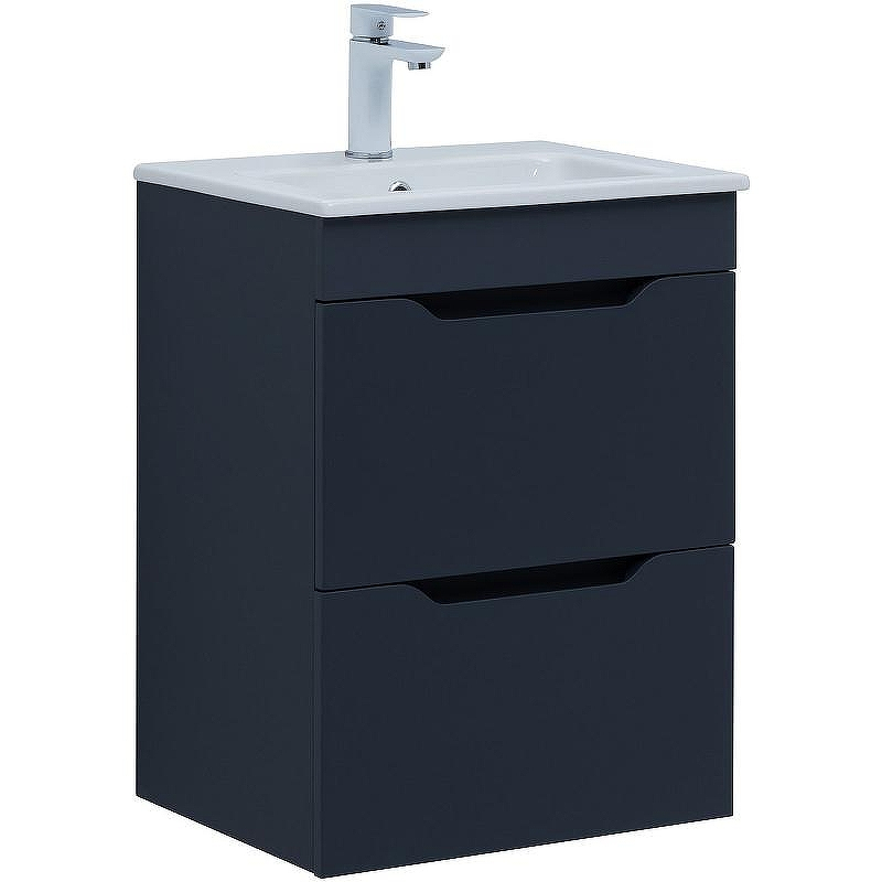 Тумба под раковину Aquanet Практика 50 330456 подвесная Маренго, купить, цена, заказать, магазин, доставка, скидка, промокод, купить, цена, заказать, магазин, доставка, скидка, промокод