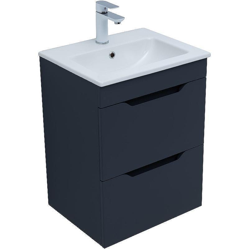 Тумба под раковину Aquanet Практика 50 330456 подвесная Маренго, купить, цена, заказать, магазин, доставка, скидка, промокод, купить, цена, заказать, магазин, доставка, скидка, промокод