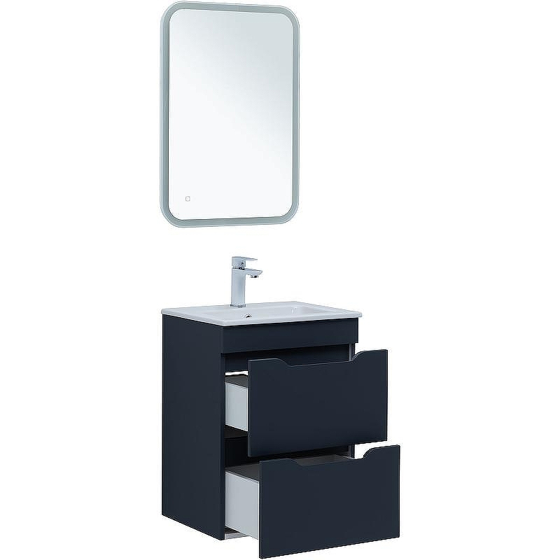 Тумба под раковину Aquanet Практика 50 330456 подвесная Маренго, купить, цена, заказать, магазин, доставка, скидка, промокод, купить, цена, заказать, магазин, доставка, скидка, промокод