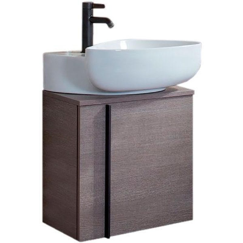 Тумба под раковину Jacob Delafon Nouvelle Vague 45 R EB3045D-E73 подвесная Фактурный дуб, купить, цена, заказать, магазин, доставка, скидка, промокод, купить, цена, заказать, магазин, доставка, скидка, промокод