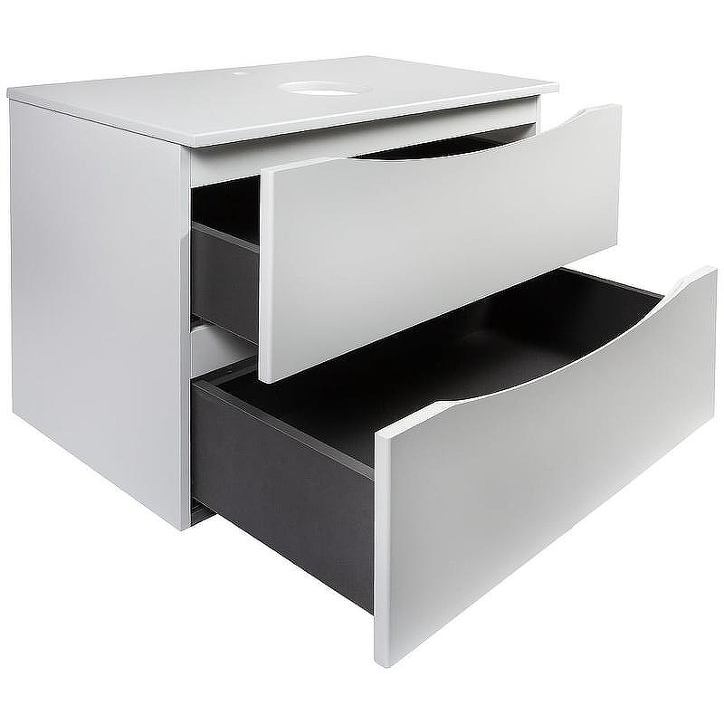 Тумба под раковину Bond Cube 80 T05805 подвесная Белая матовая, купить, цена, заказать, магазин, доставка, скидка, промокод, купить, цена, заказать, магазин, доставка, скидка, промокод