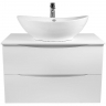 Тумба под раковину Bond Cube 80 T05805 подвесная Белая матовая, купить, цена, заказать, магазин, доставка, скидка, промокод, купить, цена, заказать, магазин, доставка, скидка, промокод