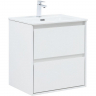 Тумба под раковину Aquanet Милан 60 336367 подвесная Белый глянец, купить, цена, заказать, магазин, доставка, скидка, промокод, купить, цена, заказать, магазин, доставка, скидка, промокод