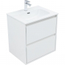 Тумба под раковину Aquanet Милан 60 336367 подвесная Белый глянец, купить, цена, заказать, магазин, доставка, скидка, промокод, купить, цена, заказать, магазин, доставка, скидка, промокод