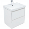 Тумба под раковину Aquanet Милан 60 336367 подвесная Белый глянец, купить, цена, заказать, магазин, доставка, скидка, промокод, купить, цена, заказать, магазин, доставка, скидка, промокод