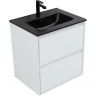 Тумба под раковину Aquanet Милан 60 336367 подвесная Белый глянец, купить, цена, заказать, магазин, доставка, скидка, промокод, купить, цена, заказать, магазин, доставка, скидка, промокод