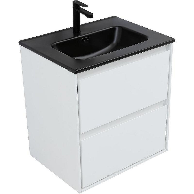 Тумба под раковину Aquanet Милан 60 336367 подвесная Белый глянец, купить, цена, заказать, магазин, доставка, скидка, промокод, купить, цена, заказать, магазин, доставка, скидка, промокод